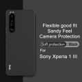 （COD)For Sony Xperia 1 III IMAK UC-3 Series Shockproof Frosted TPU Protective Case. 