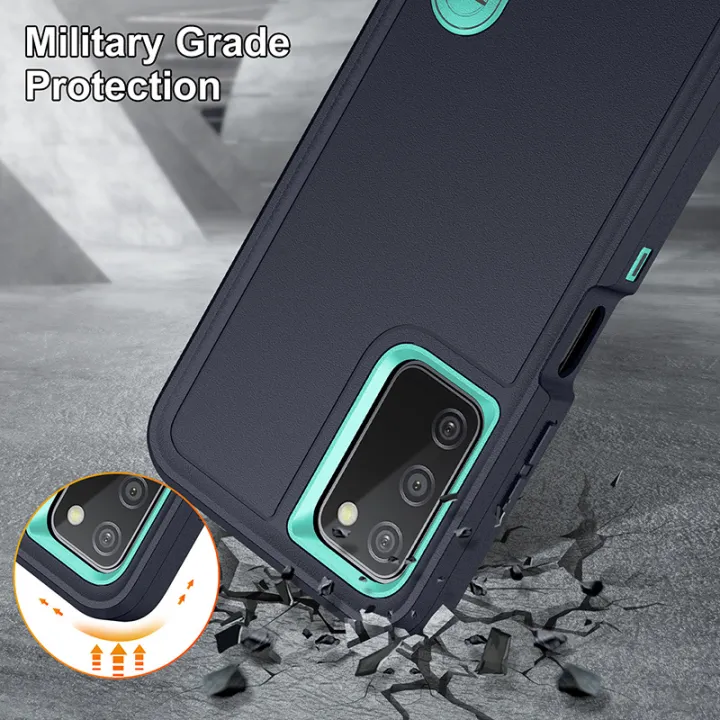 Luxury%20Heavy%20Duty%20Shockproof%20Armor%20Phone%20Case%20For%20Samsung%20Galaxy%20A03S%20US%20Version%20Protective%20Kickstand%20Hard%20Back%20Cover%20-%20Image%206