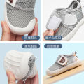 Baby sandals, men's summer walking ages 0-1-2, anti slip soft soled mesh shoes, female baby shoes. 