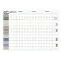 2024 Wall Calendar 12 Monthly Calendar Poster Calendars Annual Yearly Planner Thick Paper 29x20 Inch Home Schooling Planner. 