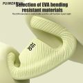 Fashion Men Slippers Thick Platform Light Eva Soft Shoes Women Couples Home Bathroom Anti-Slip Flip-Flops Summer Beach Sandals.