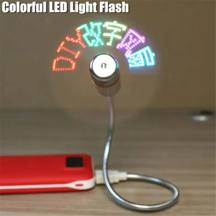 DIY%20USB%20LED%20Light%20Flash%20Self%20Program%20Fan%20Edit%20Display%20Colorful%20Letters%20Symbol%20Number%20Greetings%20Slogan%20Fan%20for%20PC%20Mobile%20Power%20-%20Image%207