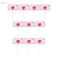 10x Cake Toppers, Happy Mother's Day Cake Topper, Baking Decor, Mother's Day Cupcake Picks, Cake Insert for Event, Gift Cake, Birthday Anniversary.