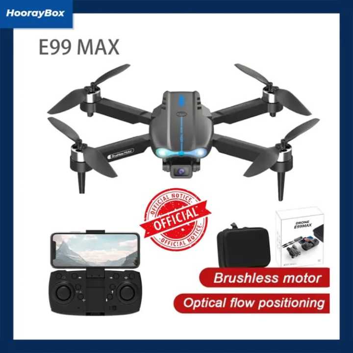 E99 K3 Drone with Dual Front and Bottom Camera with Shock Proof Sensors with 2 Batteries for Beginners