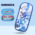 3D Ultraman Cerro Box Elementary School Students, Pencil Pupils, Study for Boys, Stationery Bag. 