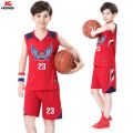 Quality Suit Childrens Autumn Winter Sportswear Basketball Jerseys Gym Sports Training Sportswear Basketball Clothing Four-piece.