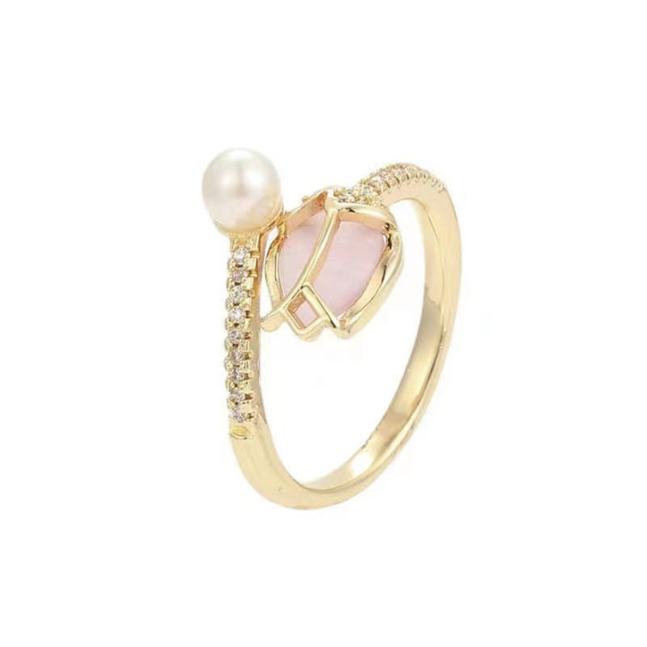 Pink%20Tulip%20Flower%20Ring%20%20Rings%20for%20Teen%20Girls-%20Personality%20Fashion%20Cat's%20Eye%20Stone%20Tulip%20Flower%20Open%20Ring%20-%20Image%204