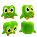 30cm Cute Owl Plush Toy Anime Duolingo Owl Plush Owl Duolingo Stuffed Plushie Dolls Green Duo Plushie of Gift for Kids. 