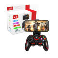V8 Bluetooth Wireless Gaming Controller with Receiver, Joystick BT3.0 For iOS/Android/Smart T.V/PC Gamepad Joystick. 