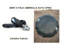 BMW Motorsports 3 Fold UV Protected 12 Ribs Strong Umbrella,. 