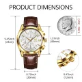 OLEVS 2872 Waterproof Quartz Fashion Watch For Fashionable and Stylish collection.