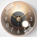 8 Inch Modern Electronic Wall Clock 3D Stylish Silent Clocks For Living Room Kitchen Decoration Home Decor Furniture. 