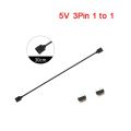 1-5Pcs 3Pin/4Pin Computer Motherboard Extension Cable RGB Extension Adapter Cable 12V/5V ARGB SYNC HUB Splitter Connector For PC.