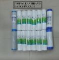 Sediment Filter PP -12 Pcs, CTO Net Carbon-2 Pcs, UDF Box Carbox-2 Pcs ( 16 Pcs Package) TOP KLEAN. 