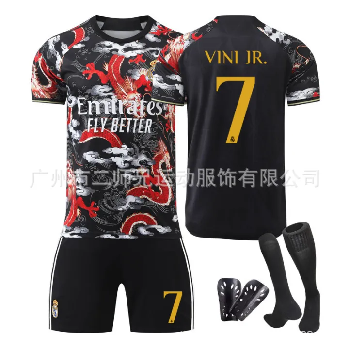 Football%20form%202425%20red%20and%20bla%20dragon%20pattern%20ersion%20children's%20training%20adult%20suit%20sports%20team%20form%20group%20bu%20men's%20and%20women's%20jerse%20-%20Image%202