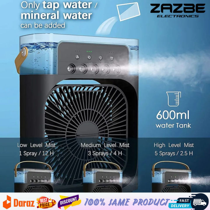 Mini Ac Mini Fan Air Cooler Fan and Humidifier Portable USB Mini Ac Mini Air Cooler