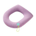 Toilet Seat Cover Allergy Free Fade-resistant Toilet Seat Protective Mat. 