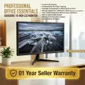 High-Performance Desktop PC with Intel Core i5, 8GB RAM, 500GB HDD/120GB SSD, 19-Inch Monitor, 2GB Built-in Graphics, Black - 5-Year Warranty. 