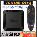 X96Q TV Box Android 10 Smart TV BOX X96 Q TVBox 1GB/8GB 2GB/16GB Allwinner H313 Quad Core 4K 60fps 2.4G Wifi vs X96 mini. 