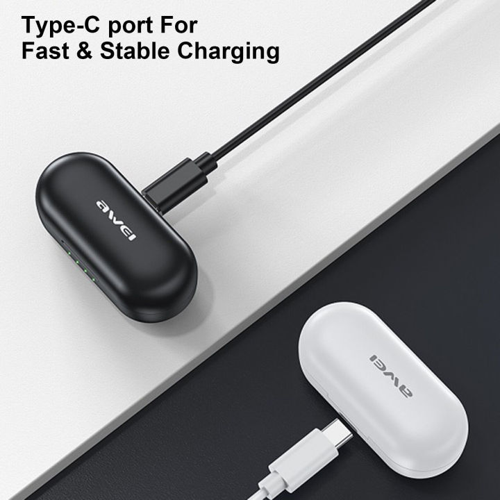 AWEI%20T13%20Pro%20Bluetooth%20Earphones%20Wireless%20Waterproof%20Touch%20Earbuds%20Hifi%20Sound%20Quality%20TWS%20Earphone%20-%20Black%20-%20Image%206