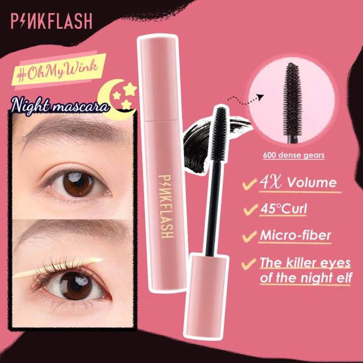Pink%20Flash%20Waterproof%20Night%20Mascara%20-Volume%20E08%20-%20Image%202