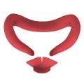 VR Face Cover Sweat-Proof Silicone Cushion VR Accessories Lightproof Anti-Leakage Face Cover Compatible For Meta Quest 3 VR Gaming Headsets. 