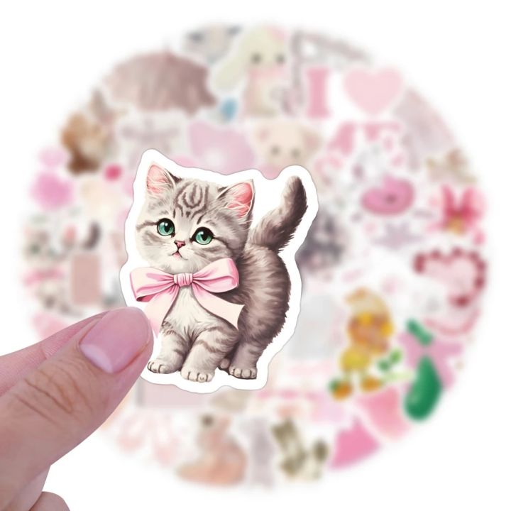 10/30/60pcs%20INS%20Style%20Pink%20Coquette%20Stickers%20Aesthetic%20Cartoon%20Decoration%20Decals%20Waterproof%20DIY%20Stationery%20Laptop%20Kawaii%20Sticker%20-%20Image%203