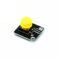 12x12mm Yellow - Single Round Capped Tactile Switch Shield. 