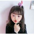 9 pcs/set children hair accessories of cartoon rabbit hairpin Korean version of the fabric flower for kids hairclip.