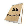 Canvas pad for acrylic water and oil color A5 / A4 / A3 size 12 Sheet. 