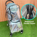 Safety EVA Materi Baby Car Rincoat Baby Stroller Accessories Rain Cover Waterproof Cover for Babyzen Yoyo Yoyo2 Yoya Stroller. 