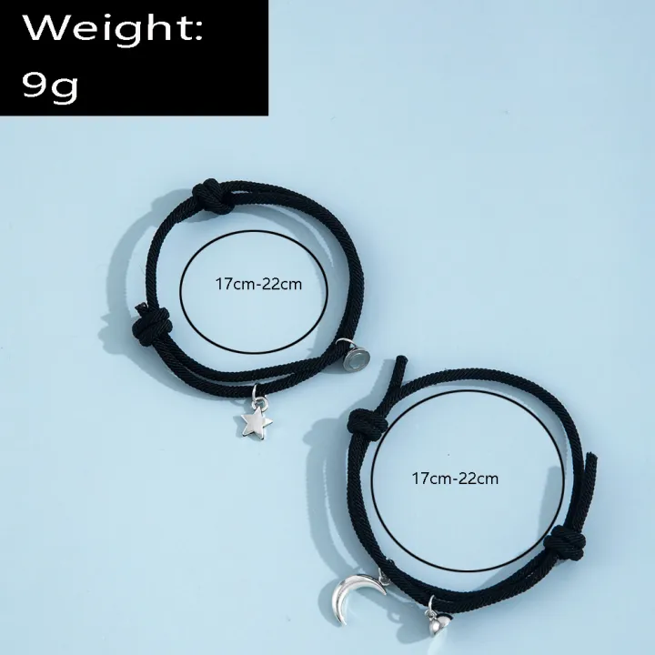 Magnetic%20Mutual%20Attraction%20Relationship%20Matching%20Bracelet%20for%20Women%20Men%20Sun%20Star%20Boyfriend%20Girlfriend%20Rope%20Couple%20Bracelet%20-%20Image%205