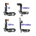 Charging Port Replacement for IPhone 12 Mini Pro Max USB Dock Connector Flex Cable with Microphone Replacement. 