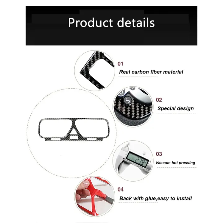 Carbon%20Fiber%20Interior%20Modification%20Central%20Control%20Car%20Air%20Outlet%20Vents%20Sticker%20Decorative%20Frame%20for%20Scirocco%20-%20Image%204