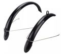 Bicycle Full Round Fiber Mudguard - Robust Mudguard Designed To Protect 26-Inch Mtb Bicycles From Dirt And Mud Splashes. 