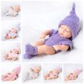 EAURA Real Reborn Baby Doll Mini Soft Touch Reborn Toddler Doll Full Body Lifelike Silicone Reborn Dolls Girls Birthday Gift. 
