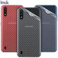 Samsung Galaxy A01 - Carbon Fiber Back Poly Sticker. 