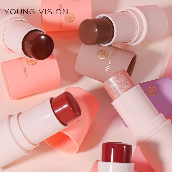 YOUNG%20VISION%20Multifunctional%20Makeup%20Stick%20for%20Lazy%20People%20High%20gloss%20Makeup,%20Rouge%20Matte%20Blush%20Stick,%206%20Colors%20Available%20-%20Image%205
