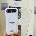 Anti Yellow For Tecno Pova Slim 5G Back Cover Phone Case For Skyro Tecno Pova Slim 5G, [Bumper] Exculsive Transparent with Anti Dust Plugs Shockproof Slim Back Cover Case for Tecno Pova Slim 5G - Transparent. 