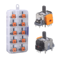 10Pcs 3D Hall Effect Joystick Adjustable No Drifting Thumbsticks Game Joystick Module Controller for. 