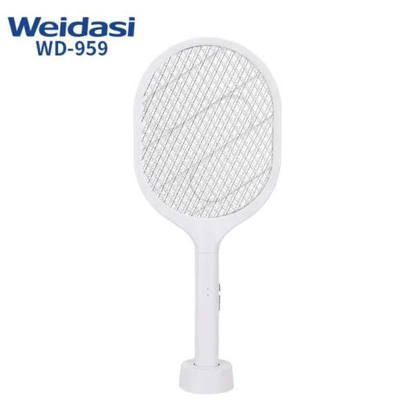 Weidasi%20WD-959%20Mosquito%20Bat%20Rechargeable%20with%20Lure%20Light%20Insect%20bugs%20Lamp%20Stand%20Holder%20USB%20Charging%20Cable%20Included%20Electric%20Swatter%20Lithium%20Ion%20Battery%20WD%20959%20Mosquito%20Bat%20-%20Image%203