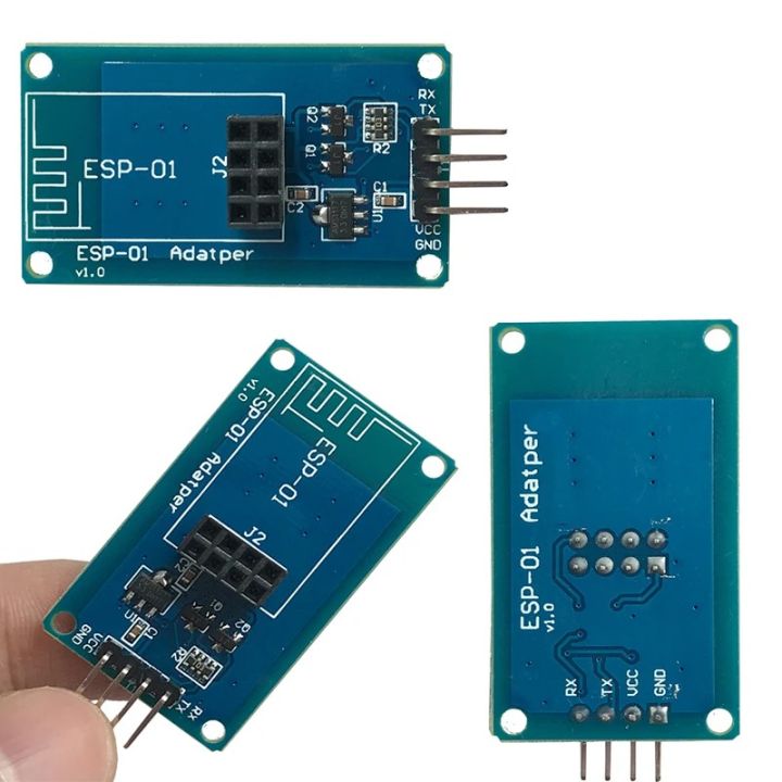 ESP8266%20ESP-01%20Serial%20WiFi%20Wireless%20Adapter%20Module%203.3V%205V%20Esp01%20Breakout%20PCB%20Adapters%20Compatible%20For%20arduino%20-%20Image%202
