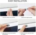 2 pcs x Ultra-Thin PVC Webcam Cover Self-Adhesive Mobile Laptop Front Camera Cover Slider Protector Webcam Cover Slider Laptop Camera Cover Slide Blocker for Computer Tablet Phone.