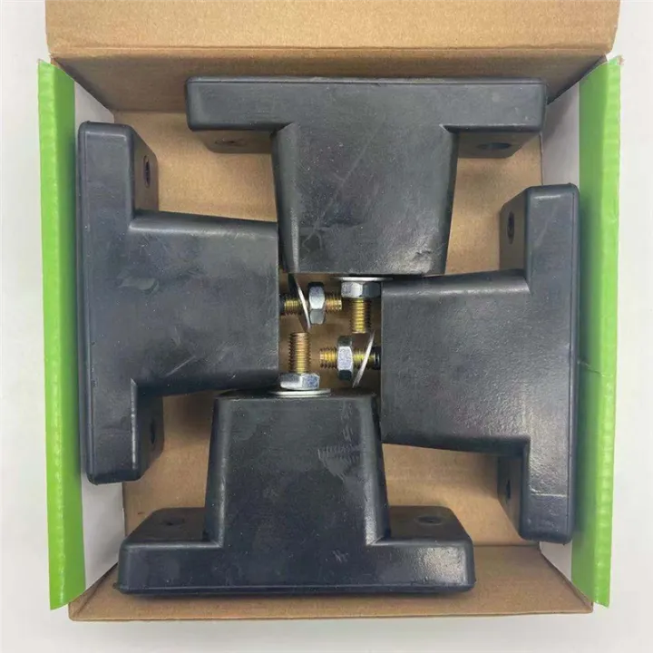 4%20Pack%20Cushion%20Air%20Conditioner%20Rubber%20Shock%20Absorbing%20Anti-Vibration%20Isolator%20Pads%20Bracket%20Black%20-%20Image%204