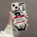 【Sarcasmsm】MF Doom phone case for iPhone 11 12 mini 13 14 Pro XS Max X 8 7 6s Plus 5 se XR transparent shell. 