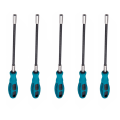 4Pcs 7MM Socket Screwdriver Flexible Hex Flex Manual Socket Screw Driver Hand Tools.