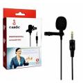 3.5mm jack microphone supported smartphone for youtube, facebook live stream, tiktok videos. 