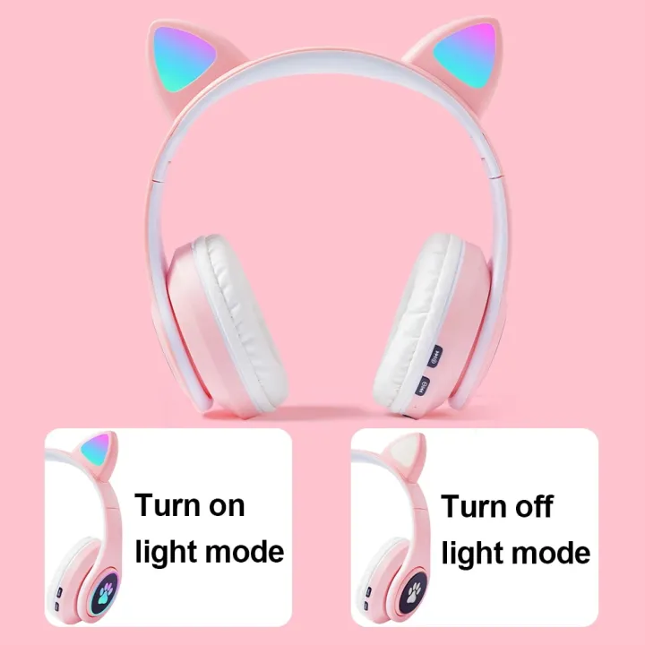 Cute%20Cat%20Wireless%20Headphones%20RGB%20Cute%20Cat%20Ears%20Headset%20With%20Microphone%20Noise%20Cancelling%20Kid%20Stereo%20Music%20Children's%20Gifts%20-%20Image%204