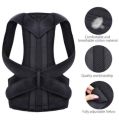 Orthopedic Posture Corrector - Fully Adjustable Magnetic Back Brace Belt For Upper And Lower Back Relief. 