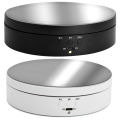 (NEW)1PC 3 Speed Adjustable Rotating Display Stand 360 Degree Electric Turntable Display Stand For Jewelry Watch Display.
